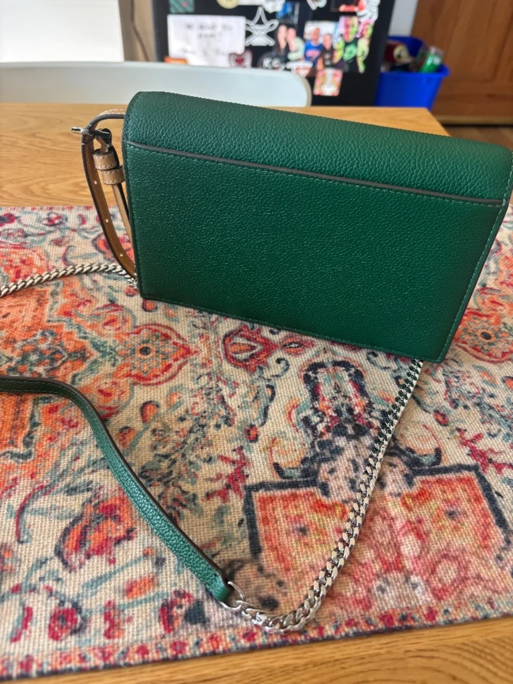 Tory Burch pebble envelope chain mini bag